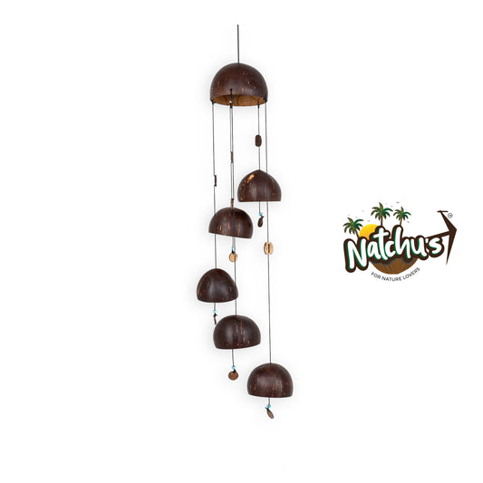 Natchu's Coconut Shell based Wind Chimes (Set of 1)