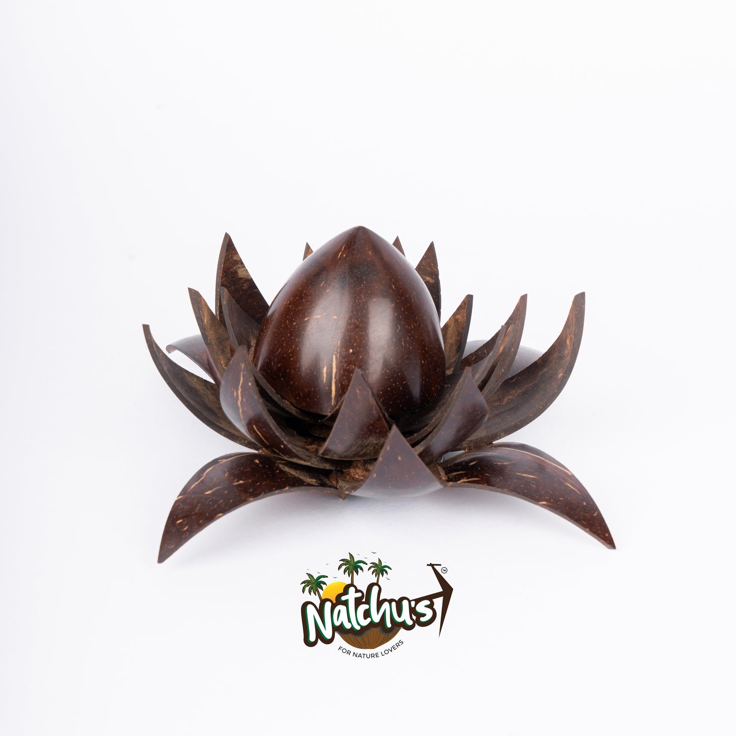 Natchu's Coconut Shell based Lotus Flower (Set of 1)