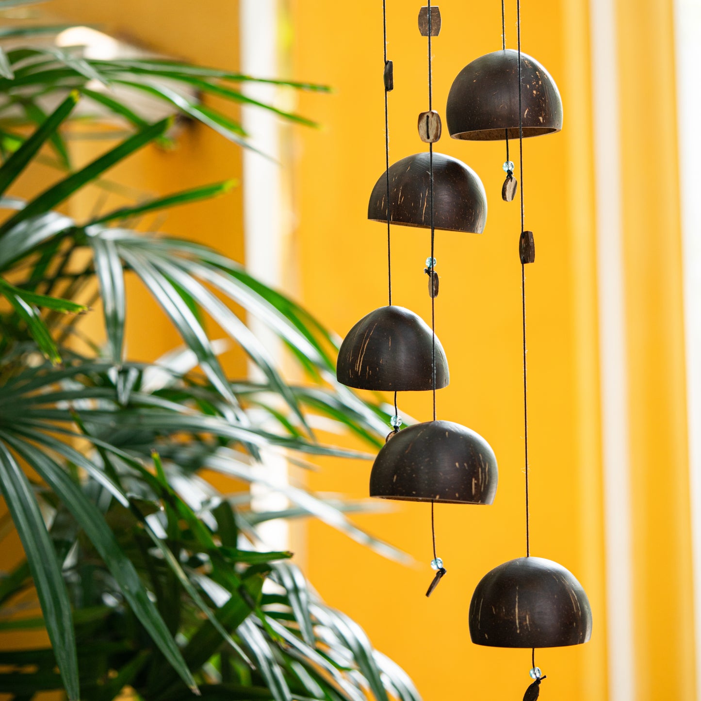 Natchu's Coconut Shell based Wind Chimes (Set of 1)