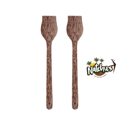 Natchu's Coconut wood based Spatula - Normal (Set of 2)