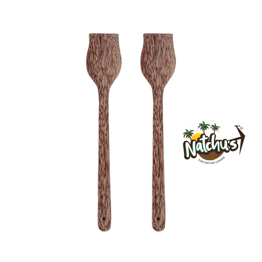Natchu's Coconut wood based Spatula - Normal (Set of 2)