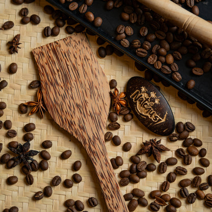 Natchu's Coconut wood based Spatula - Normal (Set of 2)