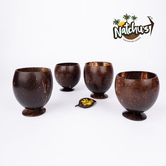 Natchu's Coconut Shell based juice Cup (250ml) (set of 2)