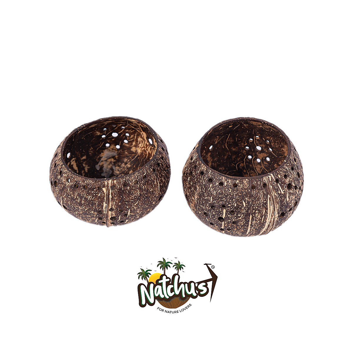 Candle Holder - Floral Matte Design (Set of 2)