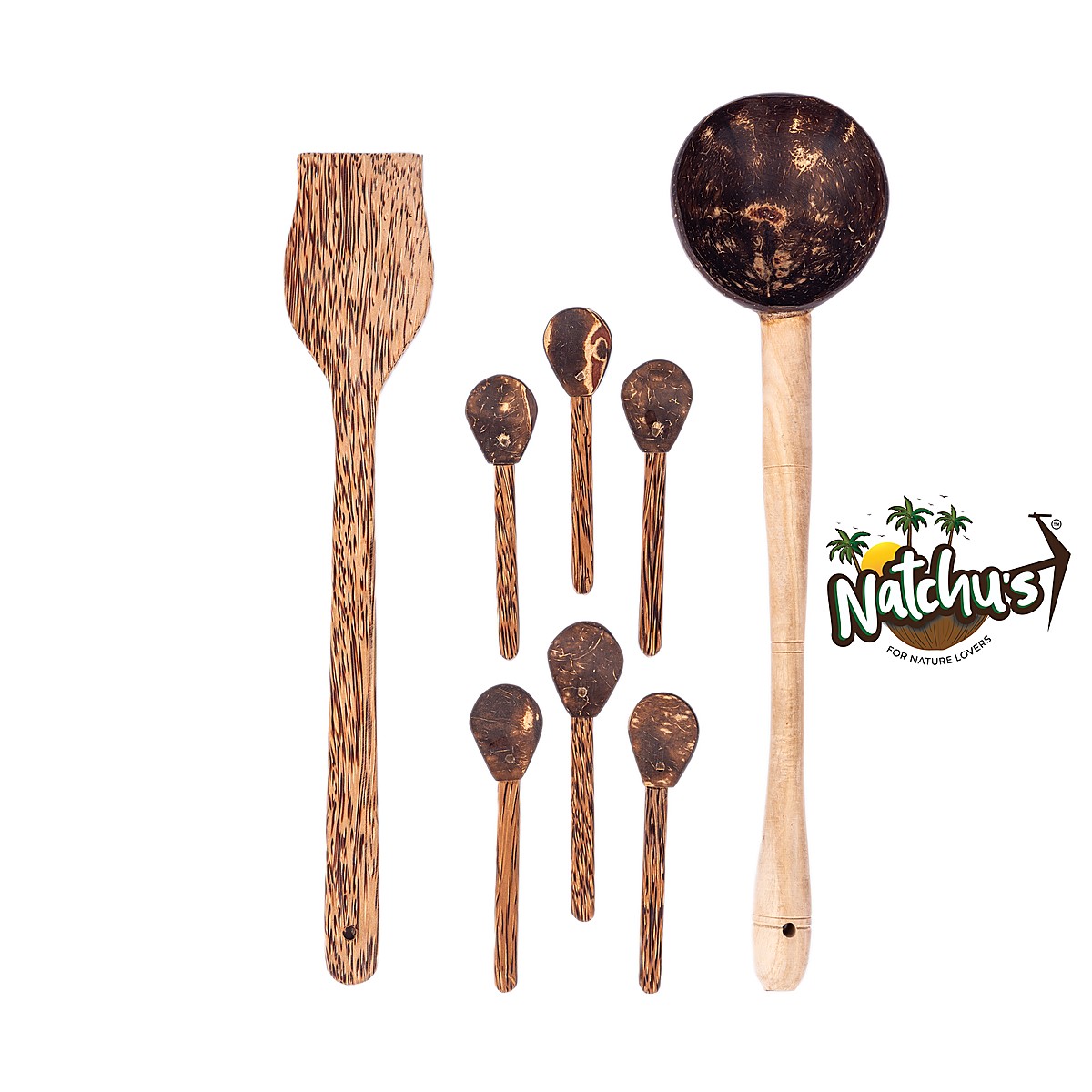 Ladle, Spatula & Masala Spoon Combo